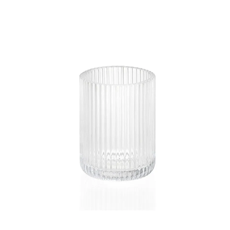 andrea-house-zahnputzbecher-glas-klassisch-bad image 1