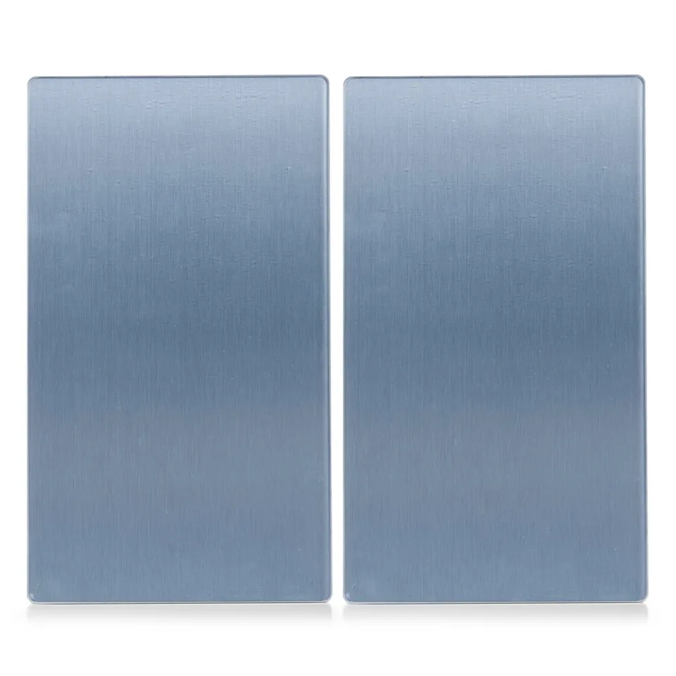 zeller-k-che-herdabdeckplatten-metall-2-tlg-glas image 1