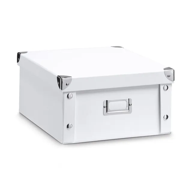 zeller-present-home-living-aufbewahrungsbox-pappe-wei image 1