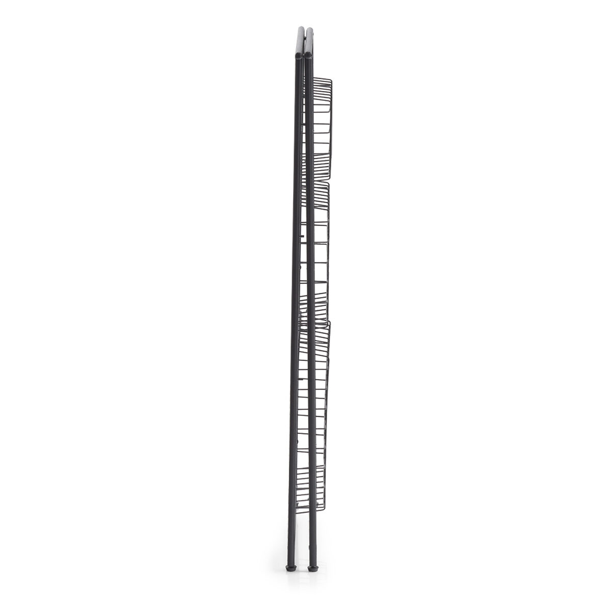 zeller-present-home-standregal-3-lagig-metall-schwarz image 3