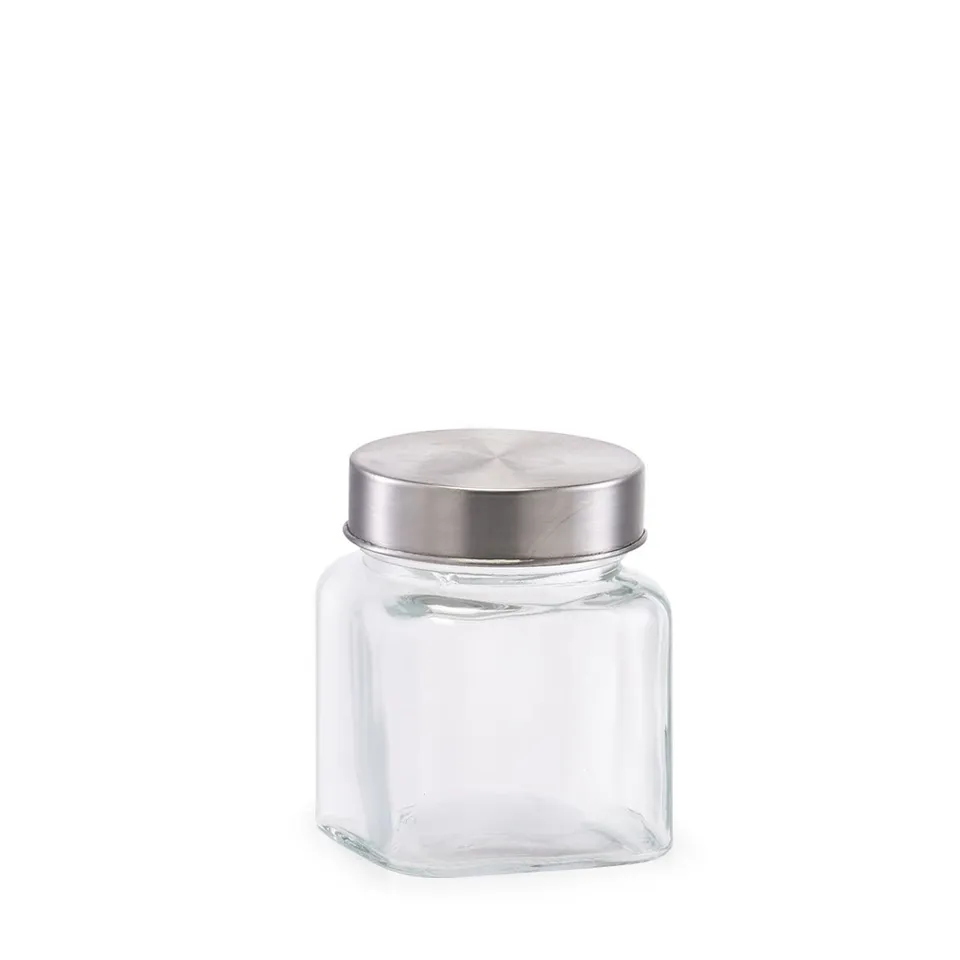 zeller-present-k-che-vorratsglas-250-ml-mit-edelstahldeckel image 1
