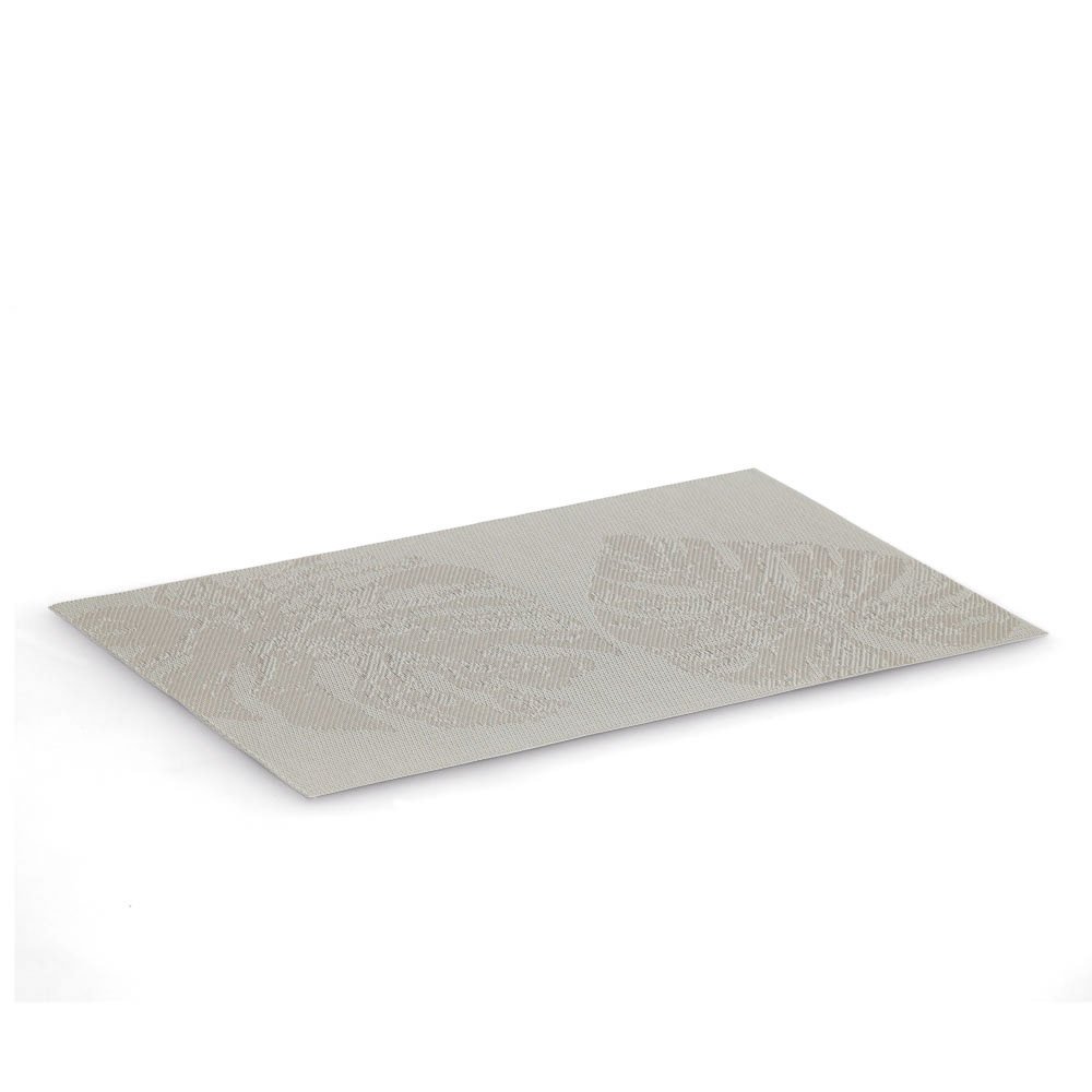 zeller-present-monstera-blatt-platzset-kunststoff-beige image 2