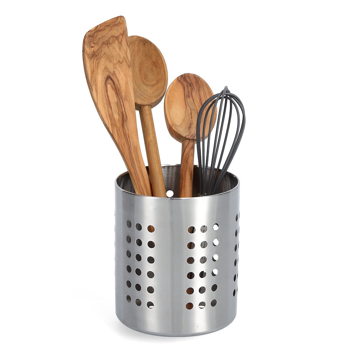 zeller-home-living-utensilienhalter-edelstahl-besteckhalter image 2