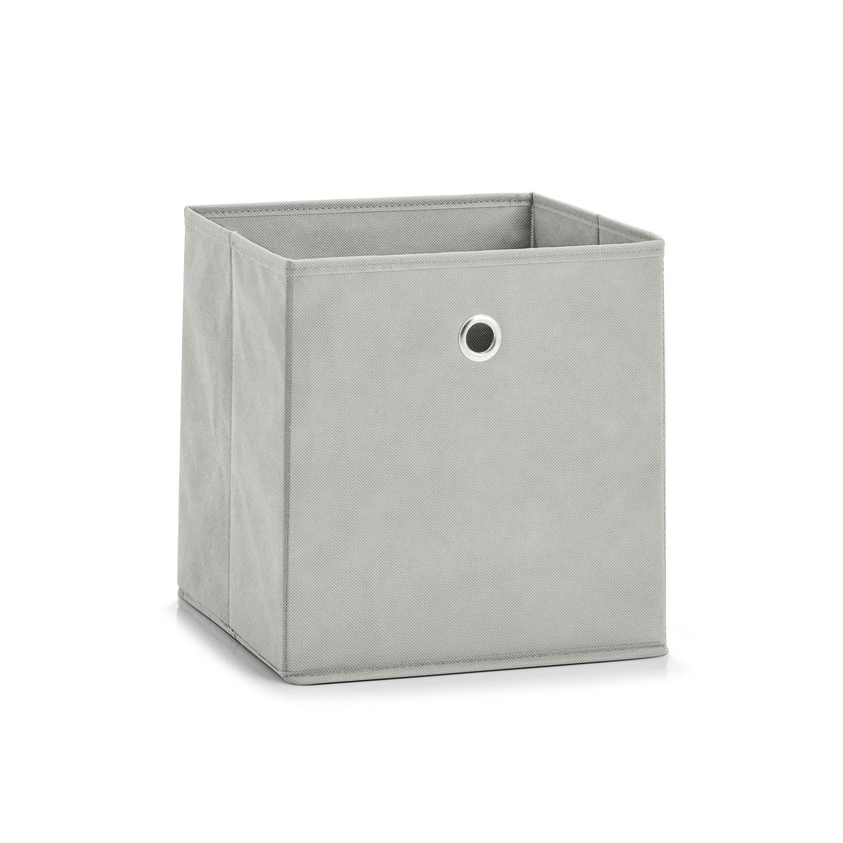 zeller-present-home-aufbewahrungsbox-vlies-hellgrau-faltbar image 1