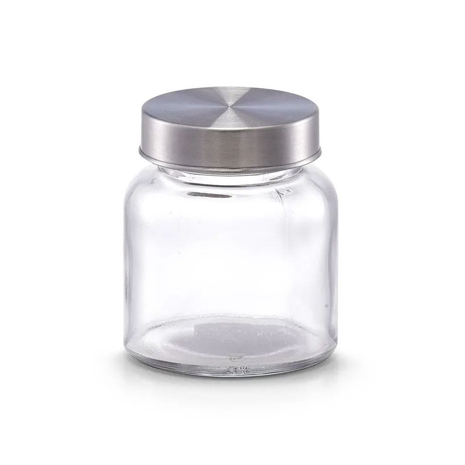 zeller-present-k-che-vorratsglas-mini-150-ml-metalldeckel image 1