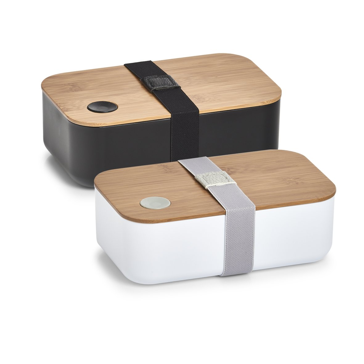 zeller-present-k-che-lunch-box-brotdose-schwarz-mit-bambusdeckel image 5