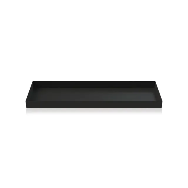 cooee-design-hi-007-bk-tablett-schwarz-32x10-cm-edelstahl image 1