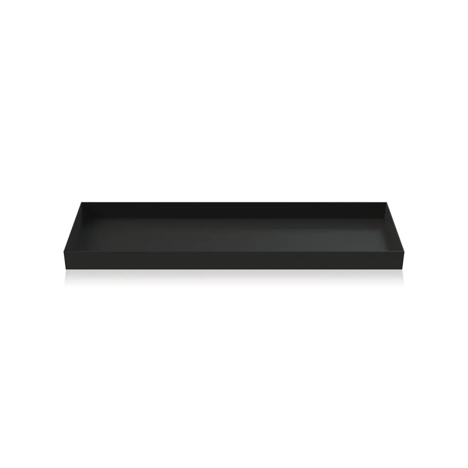 cooee-design-hi-007-bk-tablett-schwarz-32x10-cm-edelstahl image 1