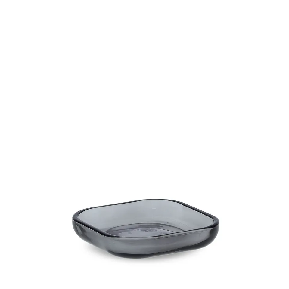 zeller-present-modern-black-seifenschale-glas-schwarz image 1