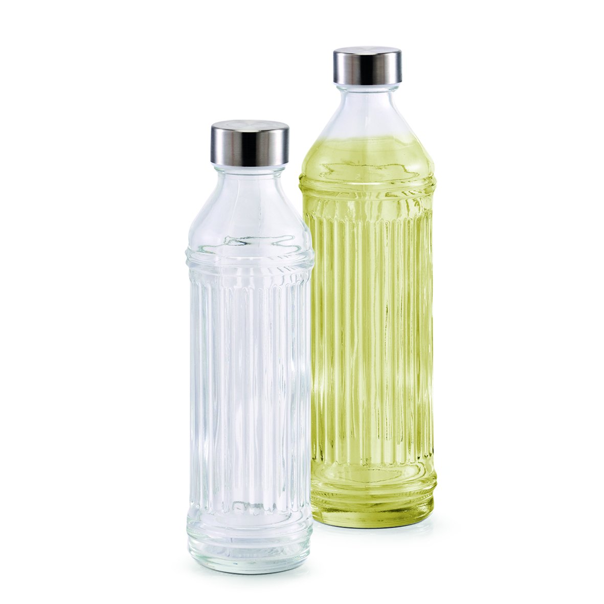 zeller-present-k-che-glasflasche-970-ml-mit-edelstahldeckel image 3