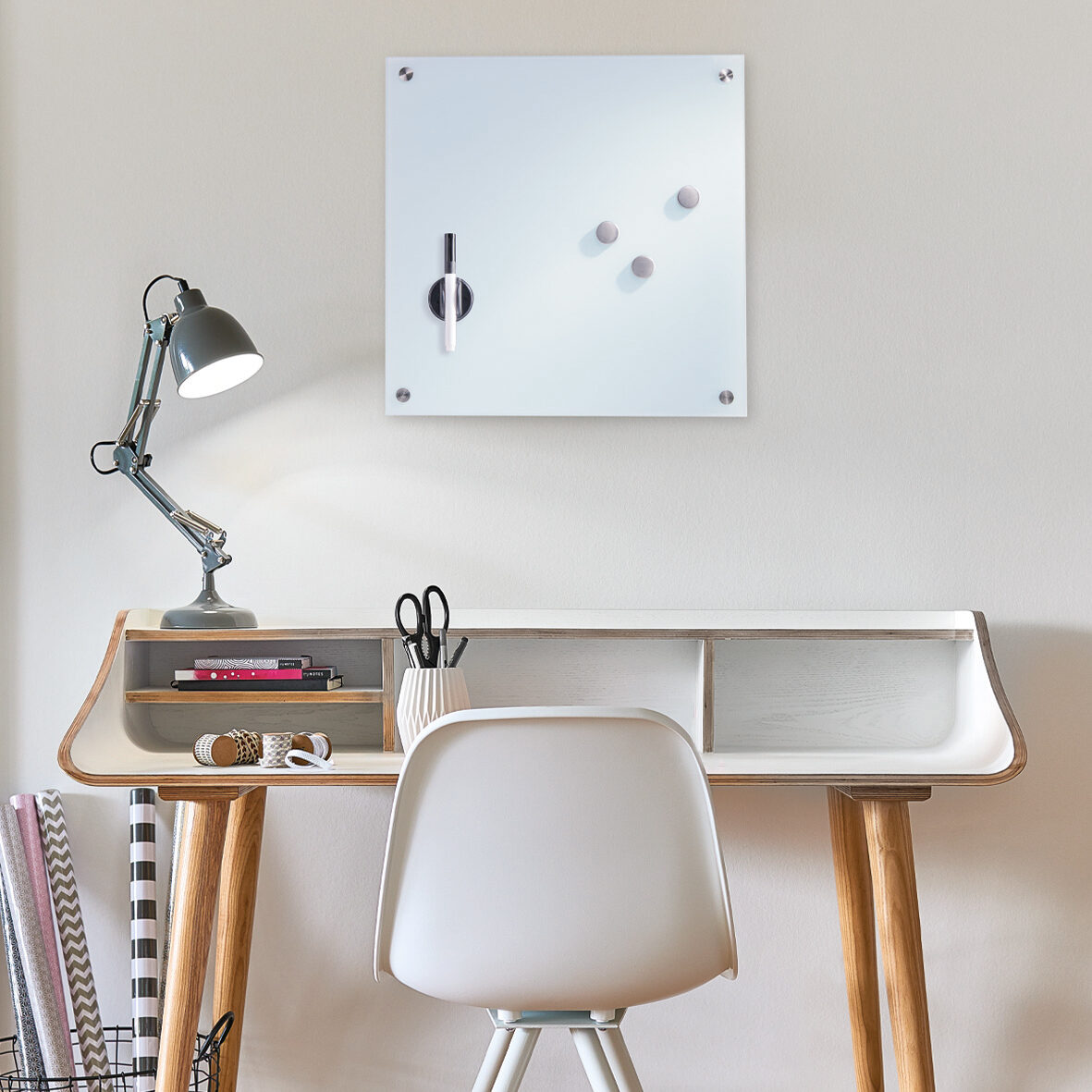 zeller-present-office-memoboard-glas-wei-magnetisch-2 image 7