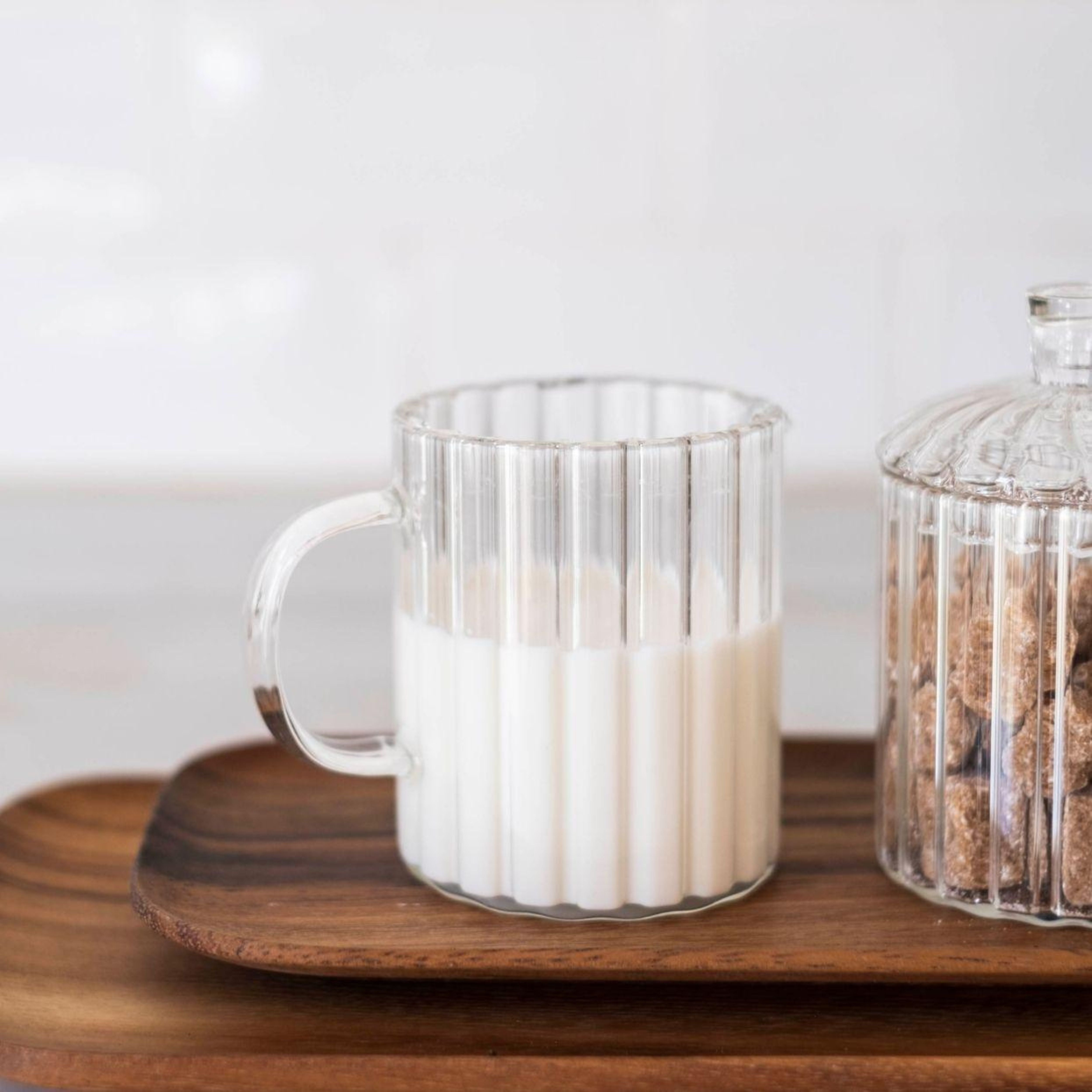andrea-house-zuckerdose-milchkanne-glas-set image 2