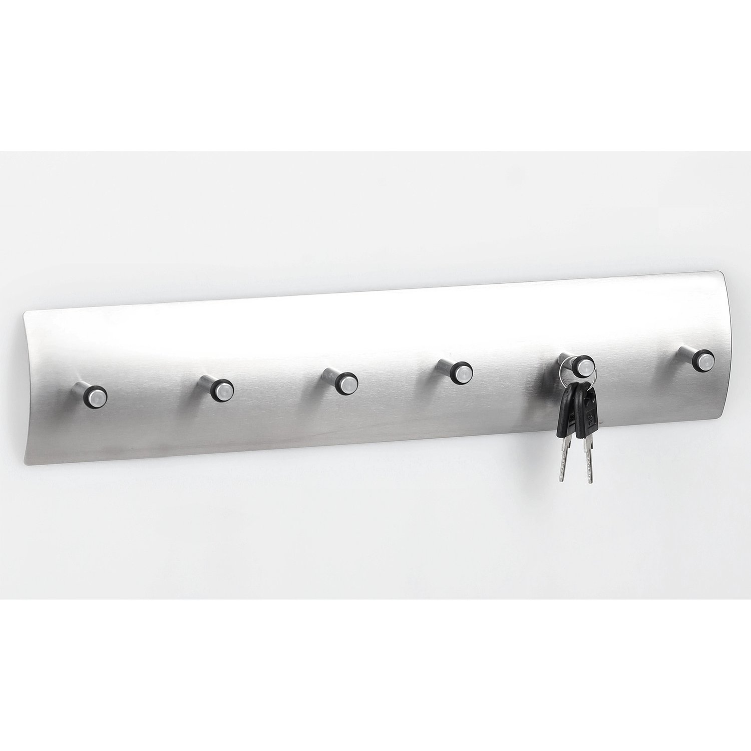 zeller-present-schl-sselboard-edelstahl-6-haken image 2
