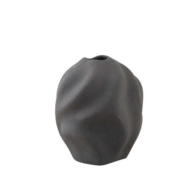 cooee-design-drift-14-cm-vase-steinzeug-pepper-grey-sandig image 1