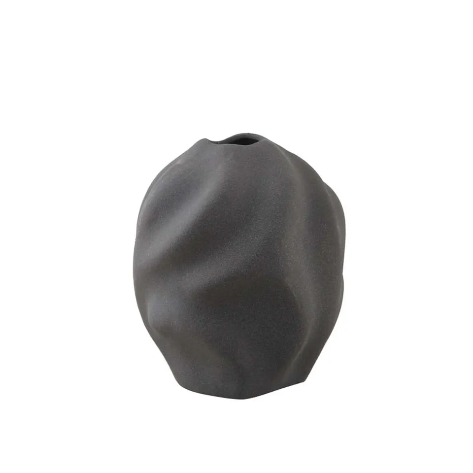 cooee-design-drift-14-cm-vase-steinzeug-pepper-grey-sandig image 1