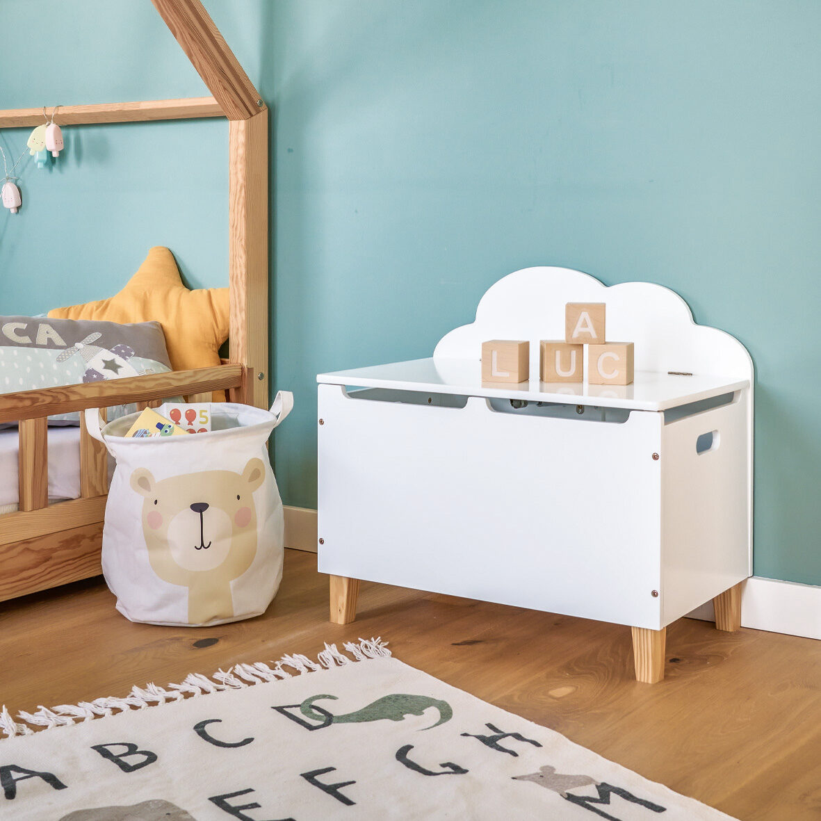 zeller-present-kids-kinder-truhe-wolke-wei-mit-deckel image 5