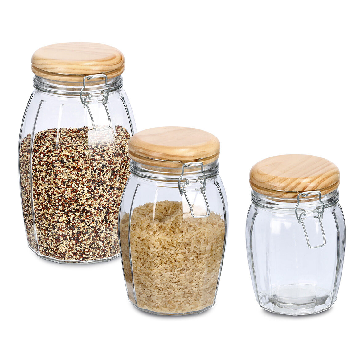 zeller-present-k-che-vorratsglas-mit-b-gelverschluss-1200-ml-kiefer image 3