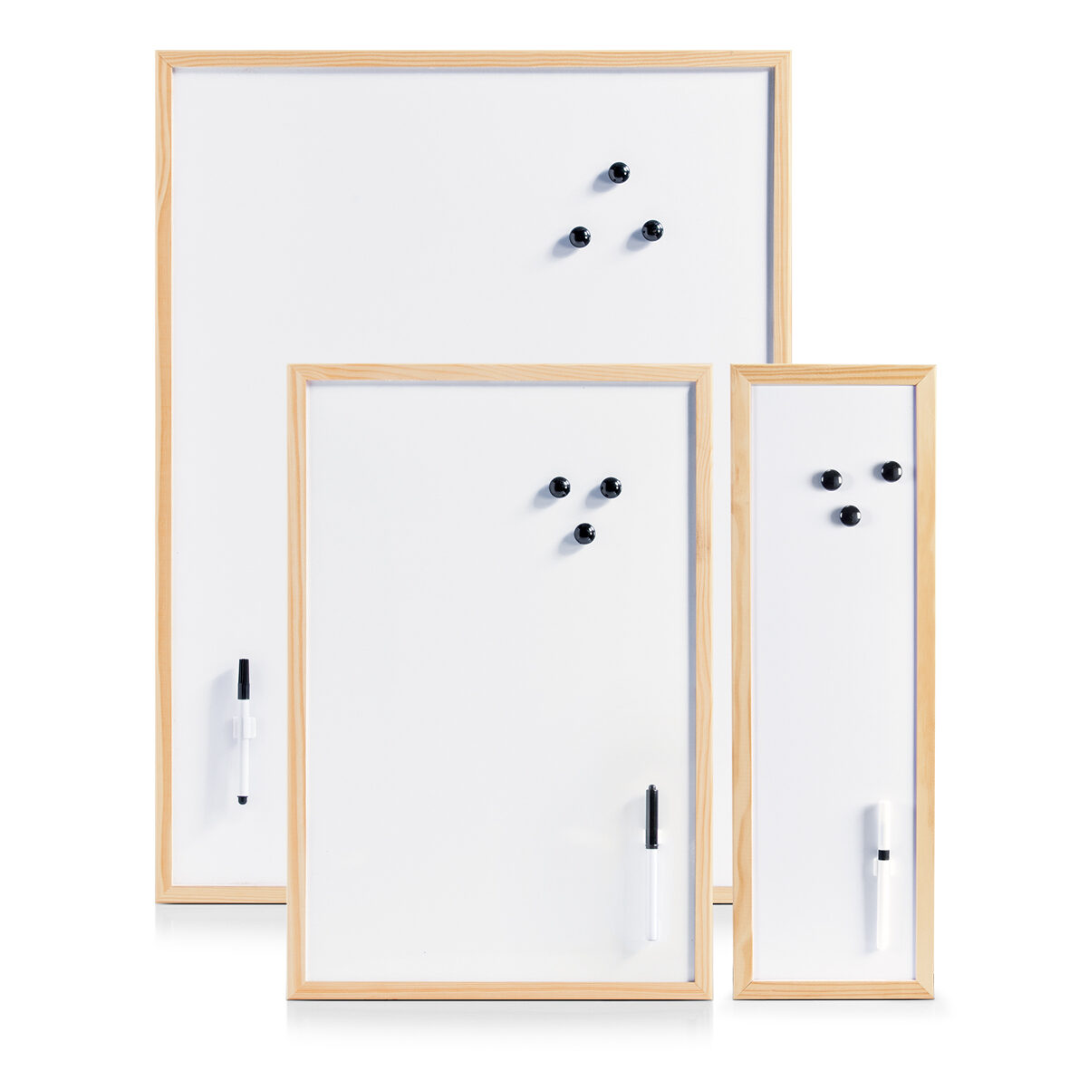 zeller-present-office-magnet-schreibtafel-metall-kiefer-2 image 3