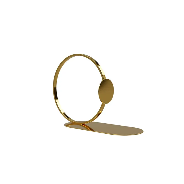 cooee-design-book-ring-10-cm-buchst-tze-messing image 1