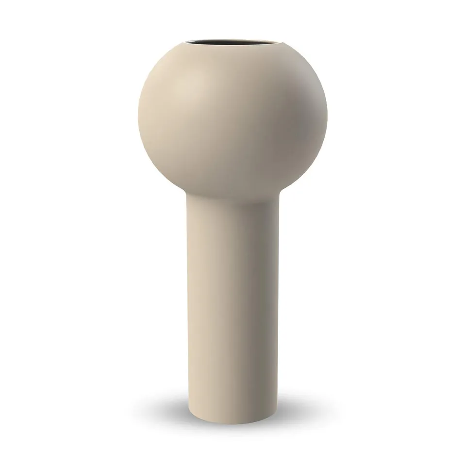 cooee-design-pillar-vase-keramikvase-sand-32-cm-matt image 1