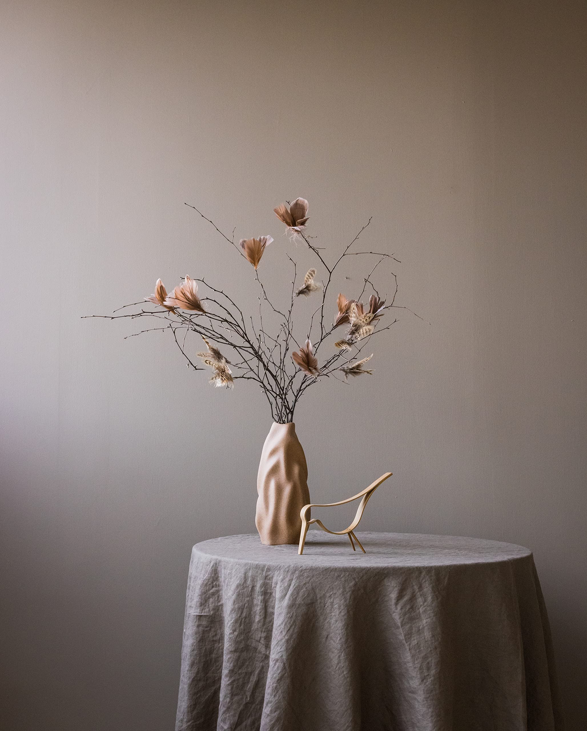 cooee-design-drift-vase-keramik-walnut-13-x-30-cm image 3