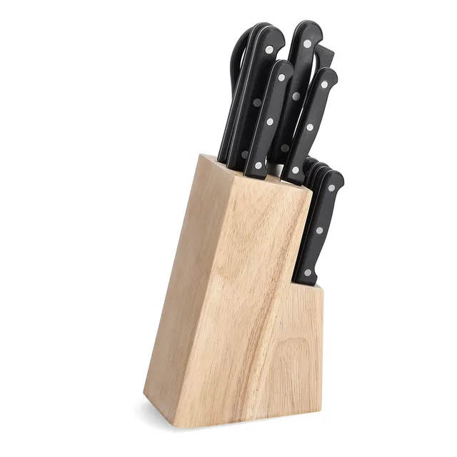 zeller-present-k-che-messerblock-set-13-tlg-gummibaum image 1