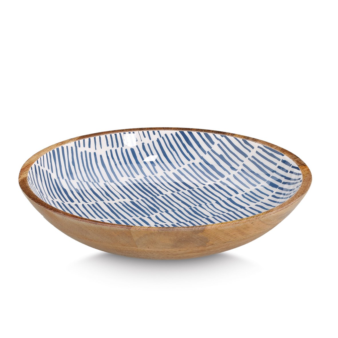 zeller-present-k-che-schale-mangoholz-blau-obstschale image 1