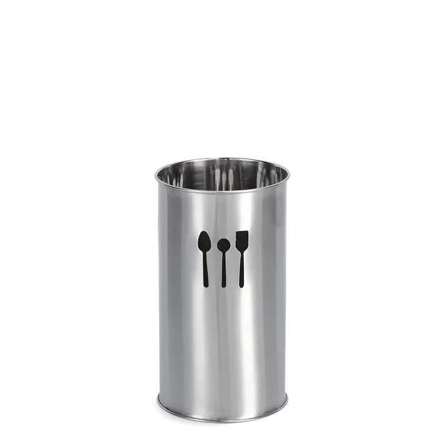 zeller-present-home-utensilienhalter-edelstahl-besteckhalter image 1