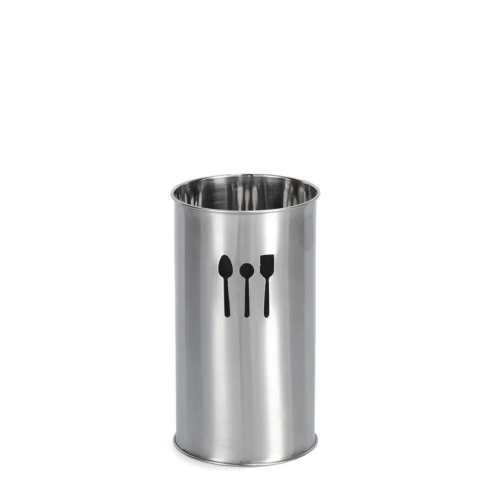 zeller-present-home-utensilienhalter-edelstahl-besteckhalter image 1