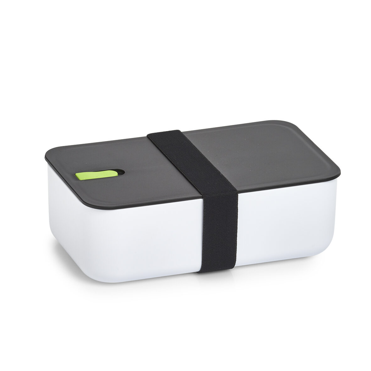 zeller-k-che-lunch-box-kunststoff-wei-schwarz-gr-n image 1