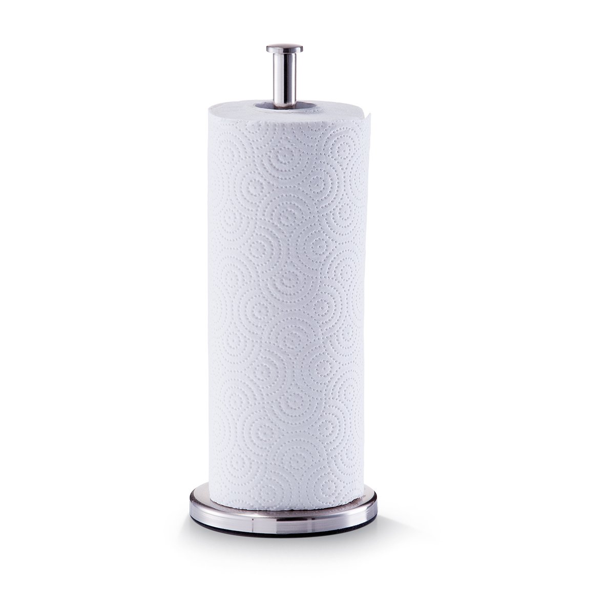 zeller-k-che-k-chenrollenhalter-edelstahl-mit-rolle image 2