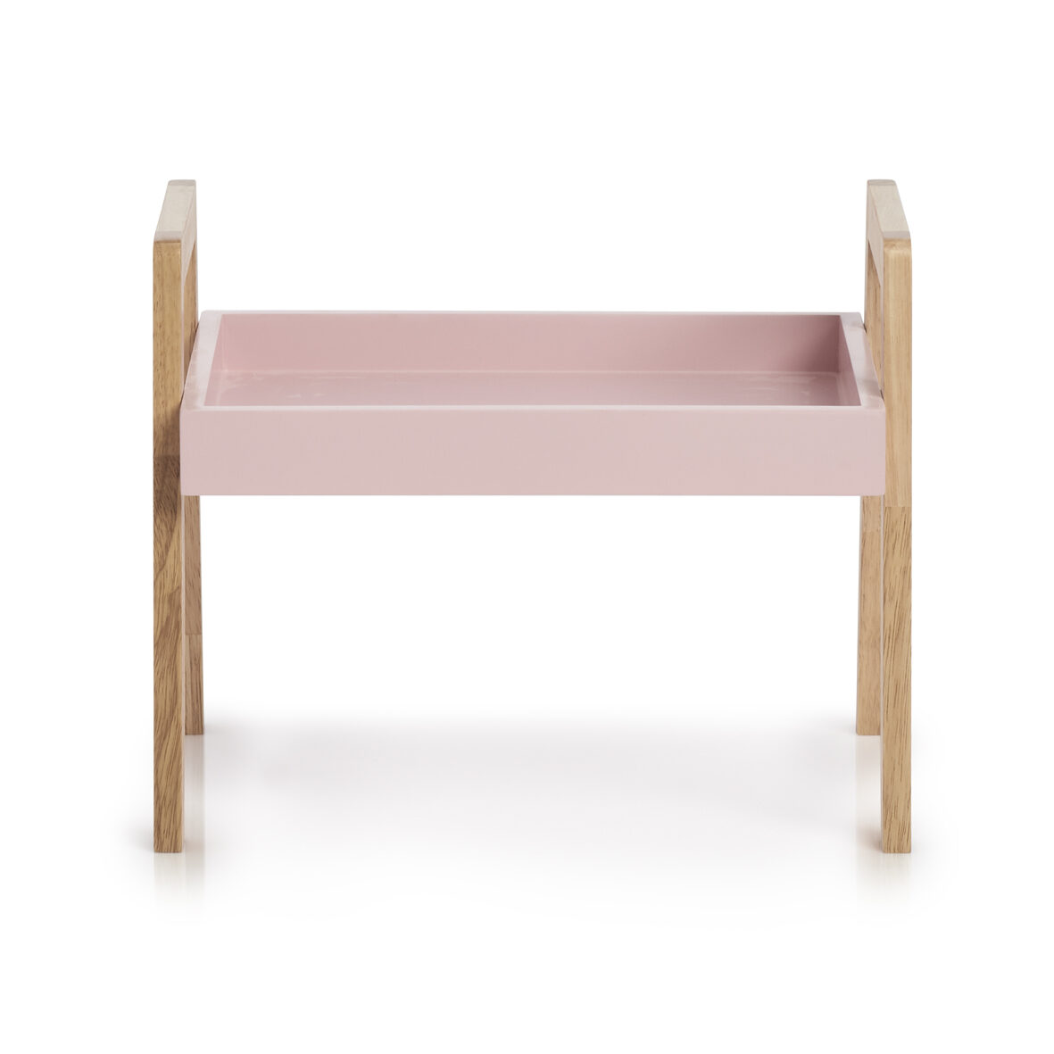 zeller-home-living-stapelregal-holz-rosa-standregal image 3