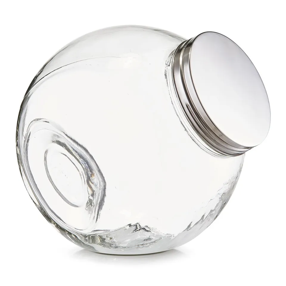 zeller-present-k-che-vorratsglas-candy-2200-ml-edelstahldeckel image 1