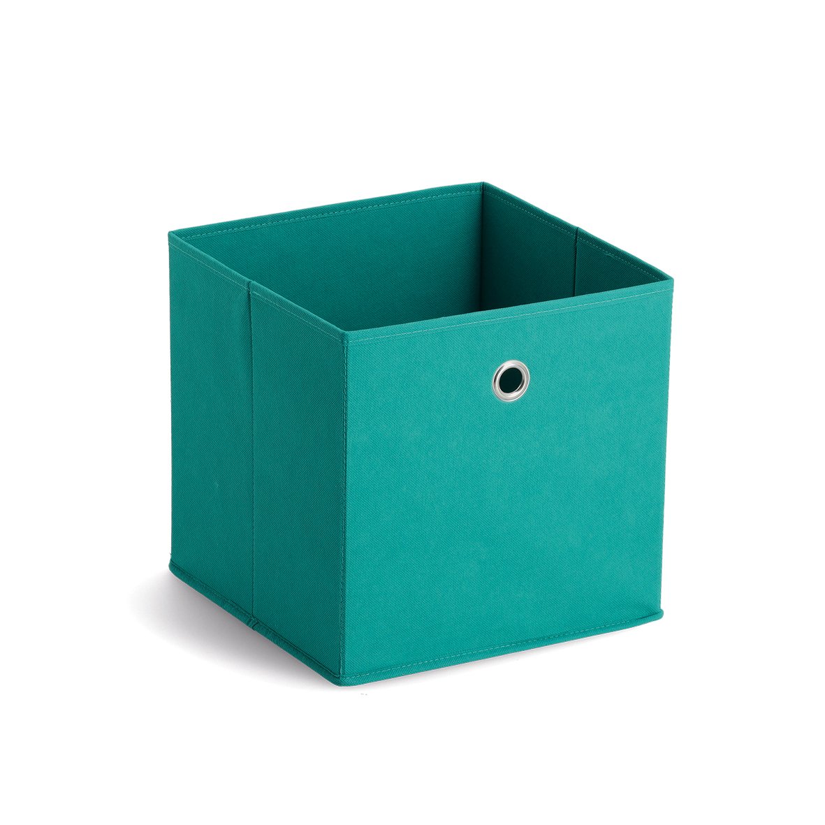 zeller-present-aufbewahrungsbox-vlies-petrol-faltbar image 1