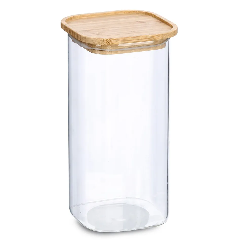 zeller-present-vorratsglas-bambusdeckel-1600-ml image 1