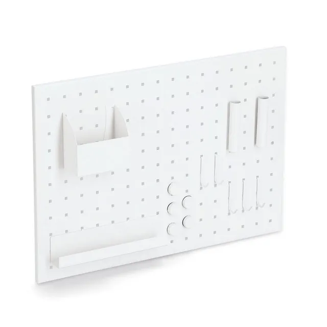 zeller-present-office-memoboard-metall-wei-utensilien image 1