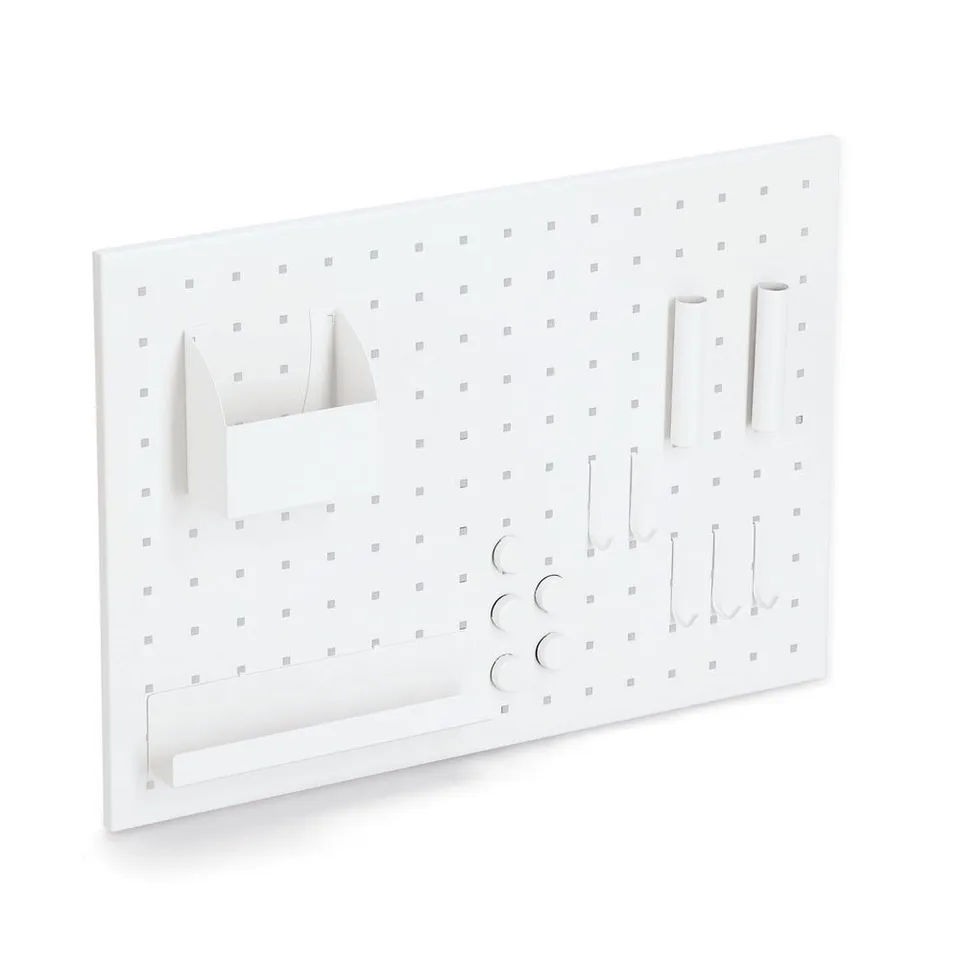 zeller-present-office-memoboard-metall-wei-utensilien image 1