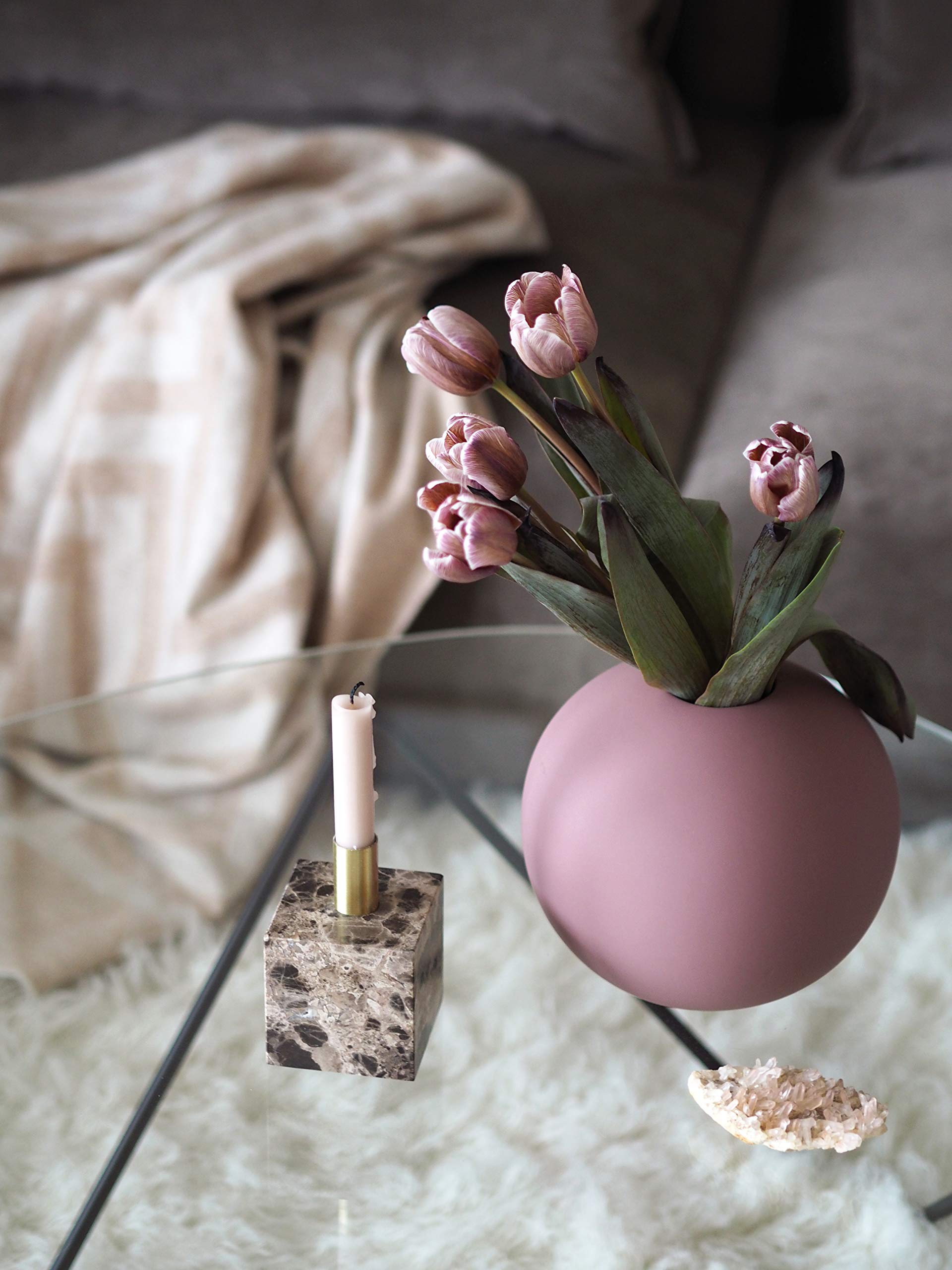 cooee-design-ball-vase-keramikvase-cinder-rose-20-cm image 4