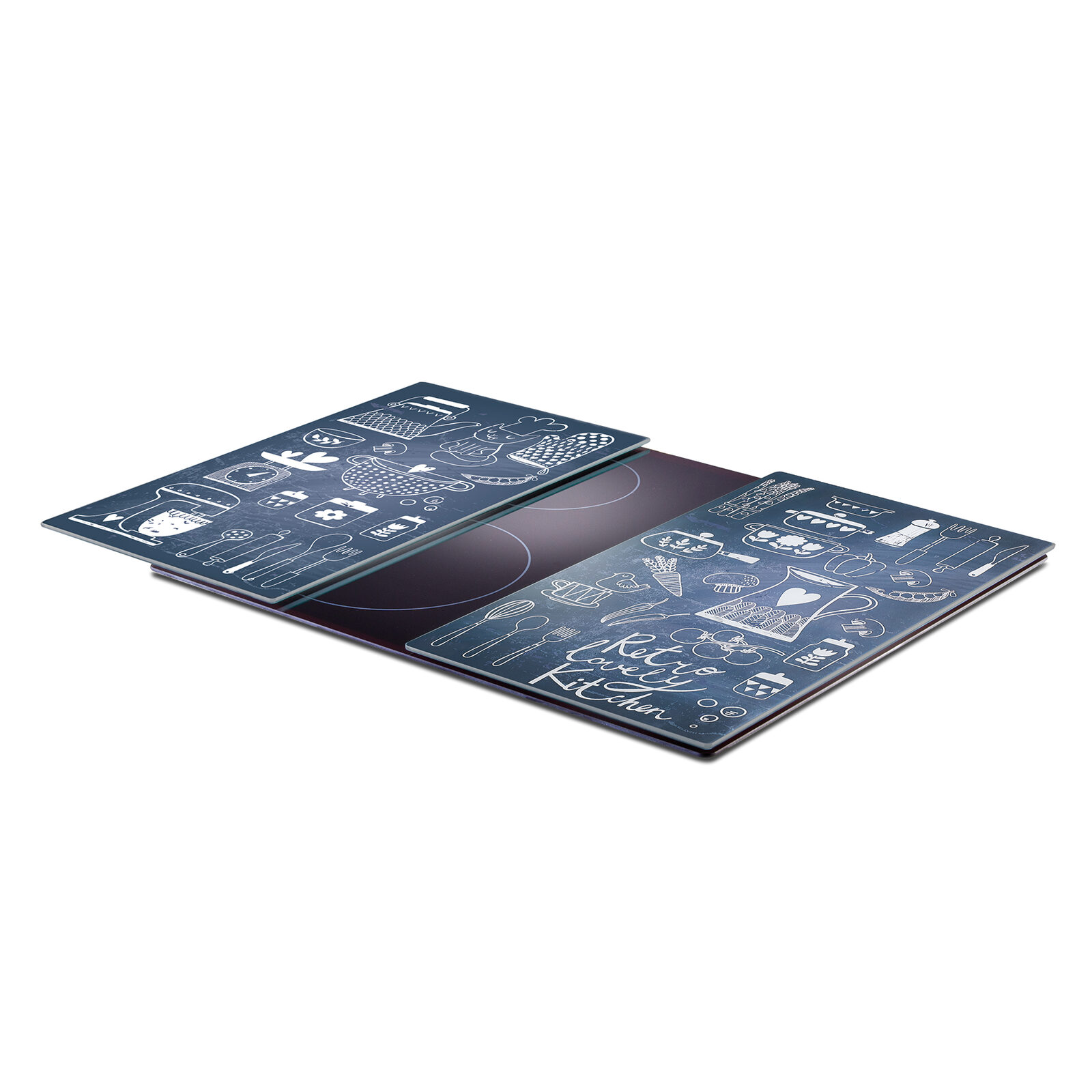 zeller-present-k-che-herdabdeckplatten-lovely-kitchen-2-tlg-glas image 3