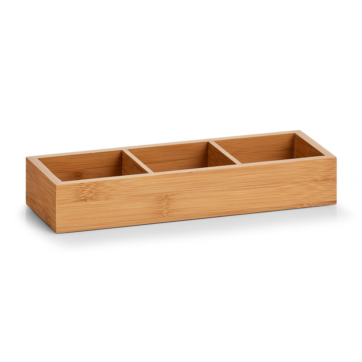 zeller-home-living-ordnungsbox-bambus-mdf-aufbewahrung image 1