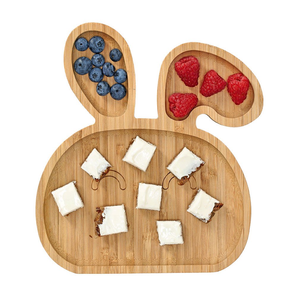 zeller-kids-snackteller-hase-bambus-3-f-cher-kinder image 4