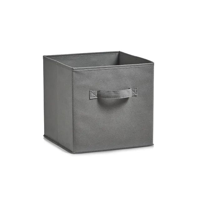 zeller-present-aufbewahrungsbox-vlies-grau image 1