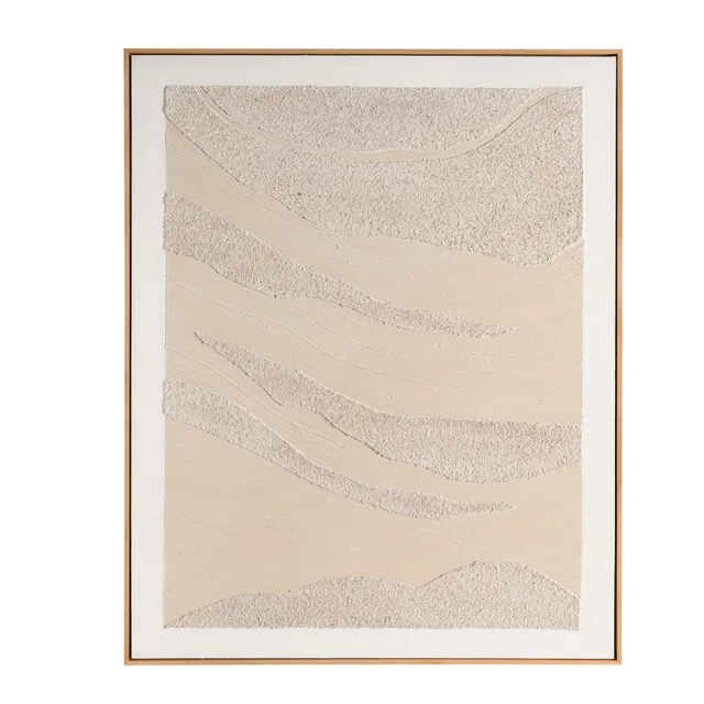 andrea-house-wandbild-formentera-struktur-leinwand-beige image 1