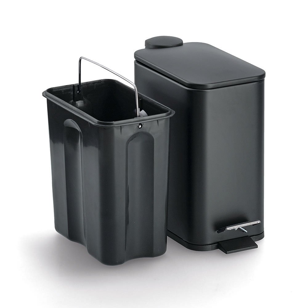 zeller-present-bad-treteimer-5l-soft-close-schwarz-m-lleimer image 3
