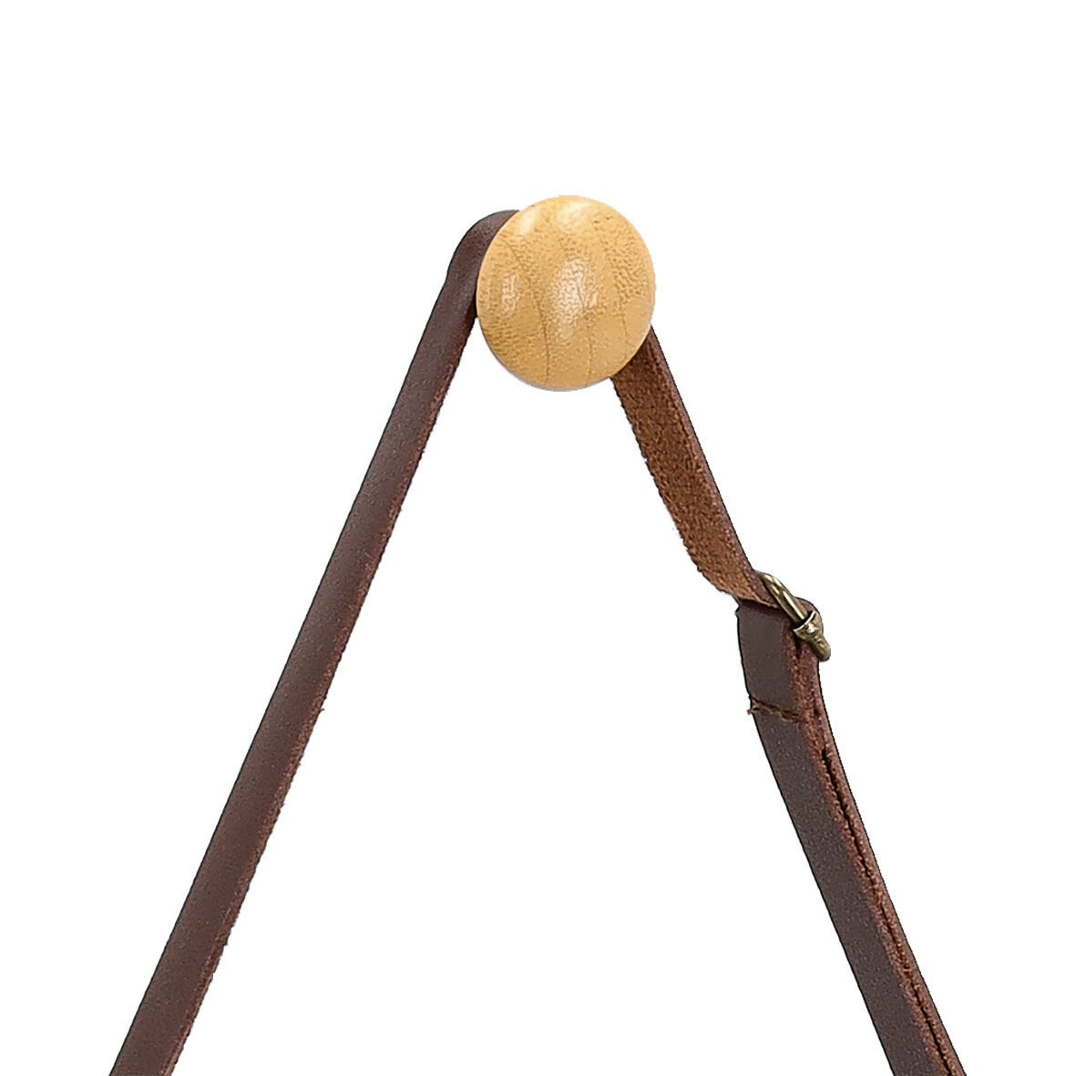 zeller-home-living-wandspiegel-rund-bambus-gurt image 2