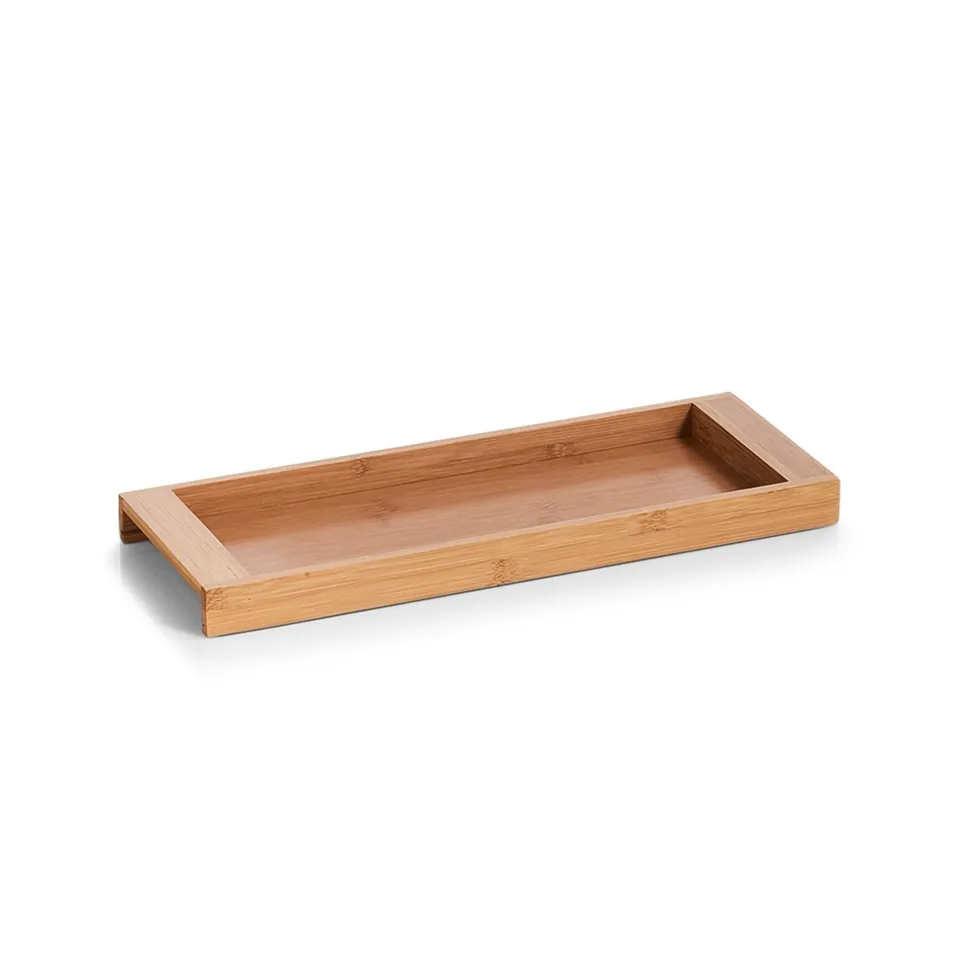 zeller-present-table-ablage-tablett-bambus-ordnung image 1