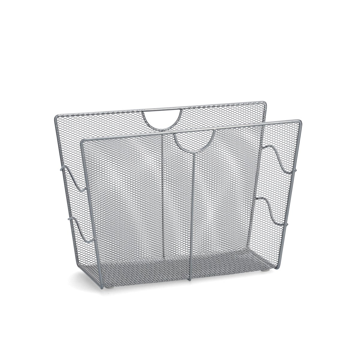 zeller-present-home-living-zeitungsst-nder-mesh-drahtmetall image 1