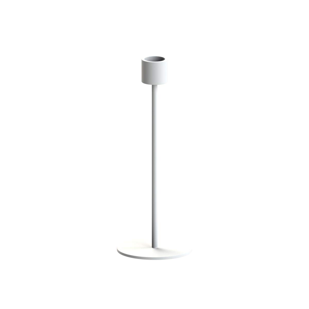 cooee-design-hi-029-01-wh-kerzenleuchter-wei-21-cm-metall image 1