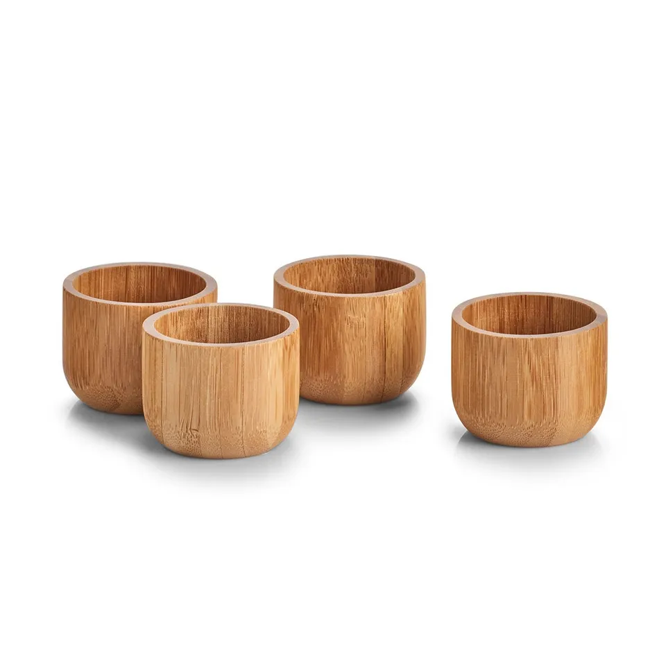 zeller-present-k-che-eierbecher-set-bambus-4-tlg image 1