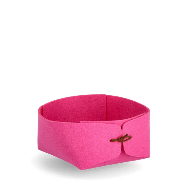 zeller-home-aufbewahrungskorb-filz-pink-flach image 1